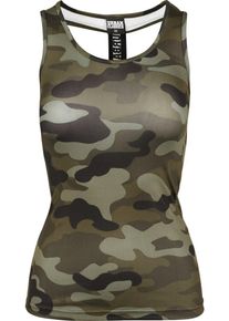 Urban Classics, Damen Top, Dunkelbraun / Hellgrau / Khaki / Schwarz