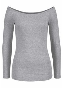Arizona, Damen Carshirt 'Off-Shoulder', Hellgrau