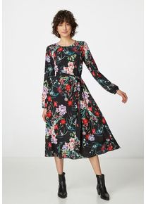 Hallhuber, Damen Midikleid, bunt