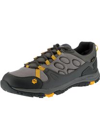 Jack Wolfskin, Herren Wanderschuhe 'ACTIVATE TEXAPORE LOW', Gelb / Dunkelgrau