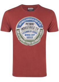 PETROL INDUSTRIES, Herren T-Shirt, Rot