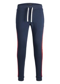 PRODUKT, Herren Klassische Sweathose, Navy / Rot / Weiß