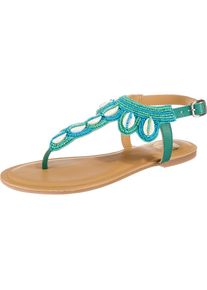 Buffalo, Damen T-Steg-Sandalen, Türkis