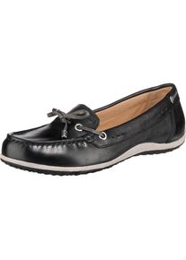 Geox, Damen Mokassins, Schwarz