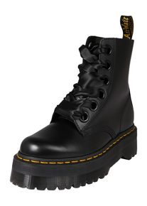 Dr. Martens, Damen Stiefel '6 Eye Lolita Boot Molly', Schwarz