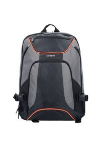 Samsonite, Damen Business Rucksack 'Kleur' 44 cm, Grau / Basaltgrau / Neonorange