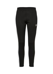 adidas originals, Damen Stoffhose 'SST TP', Schwarz / Weiß