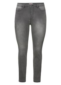 sheego Denim, Damen Stretchjeans 'Die Jeggings', Grey Denim