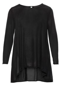 SheeGOTit, Damen Longpullover, Schwarz