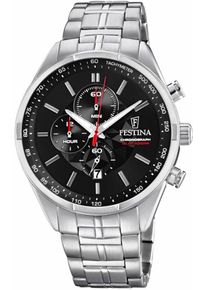 Festina, Herren »Chronograph Sport, F6863/4«, Schwarz / Silber