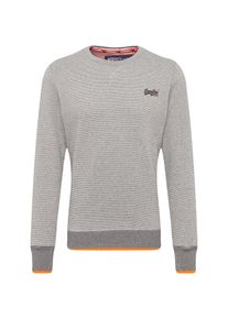 Superdry, Herren Sweatshirt 'Orange Label Hyper Pop Crew', Hellgrau