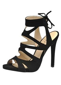 Evita, Damen Sandalette, Schwarz