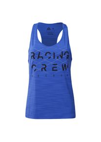Reebok, Damen Sporttop, Blau / Schwarz / Weiß