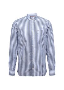 Tommy Hilfiger, Herren Hemd 'Oxford', Royalblau / Wei&szlig;