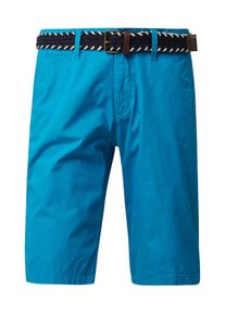 Tom Tailor, Herren Shorts 'Bermuda', Royalblau