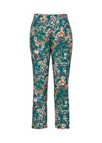 Vila, Damen Stoffhose 'VIBANOLA CARROT', Petrol / Mischfarben
