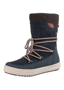 Tom Tailor, Damen Stiefel, Navy / Taubenblau / Dunkelbraun
