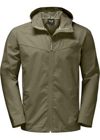 Jack Wolfskin, Herren Funktionsjacke 'AMBER ROAD', Khaki