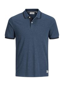 PRODUKT, Herren Poloshirt, Navy / Blue Denim