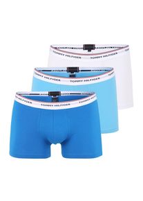 Tommy Hilfiger Underwear, Herren Boxershorts 'Trunk' (3er Pack), Blau / Wei&szlig;