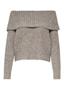 Only, Damen Pullover, Taupe