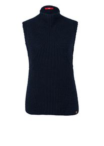 s.Oliver RED LABEL, Damen Pullunder mit Musterstrick, Nachtblau