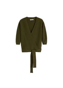 Mango, Damen Strickjacke 'Milo', Grasgrün