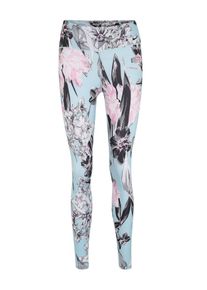 Nike, Damen Sporthose, Hellblau / Rosa / Schwarz
