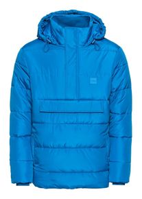 Urban Classics, Herren Steppjacke 'Pull Over Puffer Jacket', Royalblau