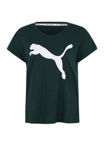 Puma, Damen T-Shirt, Dunkelgr&uuml;n / Wei&szlig;