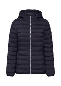 Tommy Jeans, Damen Jacke 'TJW BASIC QUILTED HOODED JACKET', Schwarz