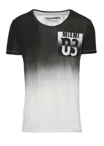Trueprodigy, Herren T-Shirt, Anthrazit / Wei&szlig;