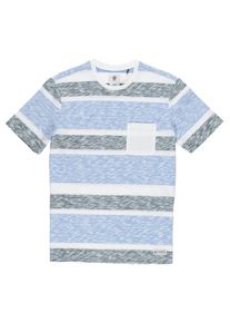 Element, Herren 'Ganty' T-Shirt, Blaumeliert / Weiß