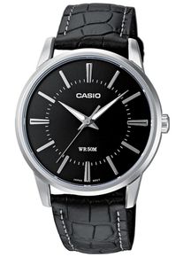 Casio, Herren Collection, Schwarz / Silber
