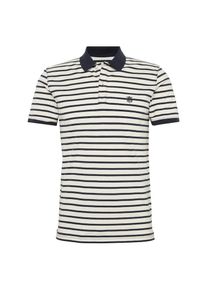 Selected Homme, Herren Poloshirt 'SHHARO STRIPE SS EMBROIDERY POLO', Blau / Weiß