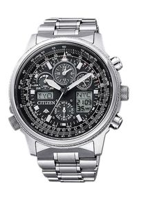 Citizen, Herren Funkchronograph 'JY8020-52E', Schwarz / Silber