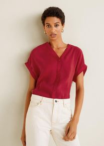 Mango, Damen Bluse 'Mico-H', Rot