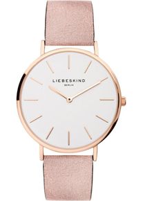 Liebeskind Berlin, Damen Quarzuhr 'LT-0157-LQ', Gold / Altrosa / Wei&szlig;