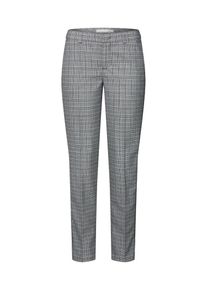 Oui, Damen Stoffhose, Grau