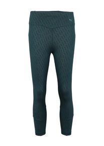 Puma, Damen Sportleggings 'Bold Graphic', Dunkelgrün