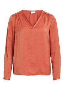 Vila, Damen Shirt 'Vicava', Orangerot