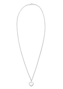 Diamore, Damen Kette 'Herz', Silber / Weiß