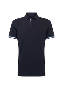 BOSS, Herren Poloshirt 'Printcat', Dunkelblau