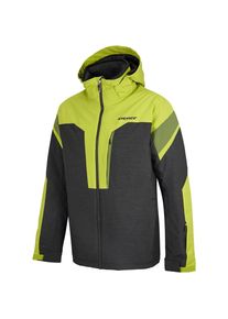 Ziener, Herren Skijacke 'Truckee', Anthrazit / Apfel