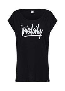 Iriedaily, Damen T-Shirt 'Taggety', Schwarz