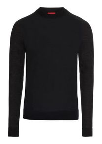 Hugo, Herren Pullover 'Seitor 10209845 01', Schwarz