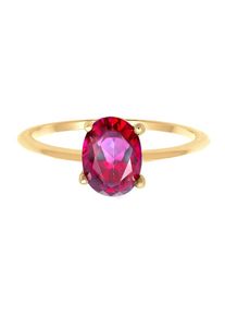 Elli Premium, Damen Ring, Gold / Grenadine