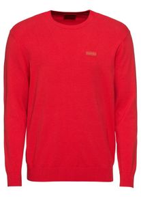 Hugo, Herren Pullover 'San Claudio 10209836 01', Rot