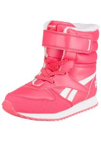 Reebok, Mädchen Winterstiefel 'SNOW JOGGER', Pink / Weiß