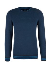 s.Oliver RED LABEL, Herren Pullover, Blau / Nachtblau